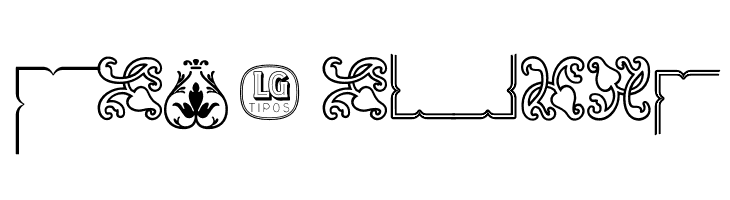 Ornamentos Orlas y Vinetas LGt Regular  Free Fonts Download