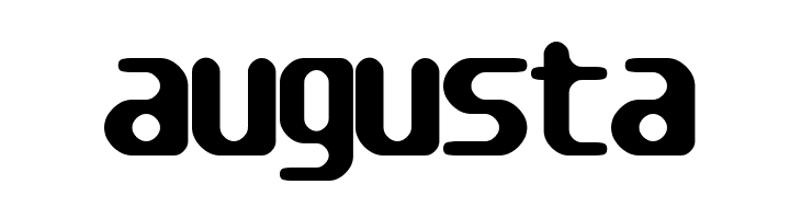 augusta TRAGIC BRK Font