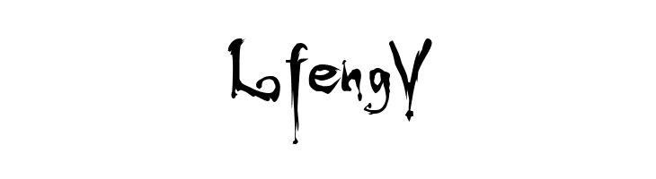 LfengV Rebuffed Font