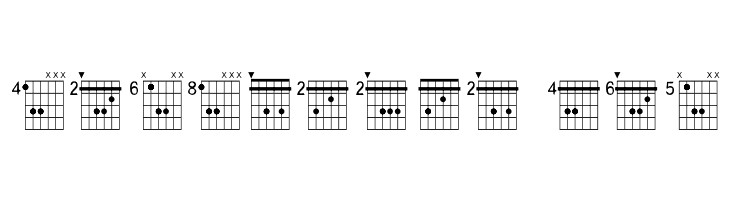 FarHat Chords 2 Regular 3  Free Fonts Download