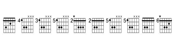 FarHat Chords 2 Regular 3  Free Fonts Download