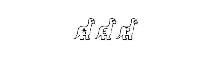 BillyBear Dinosaurs  Free Fonts Download
