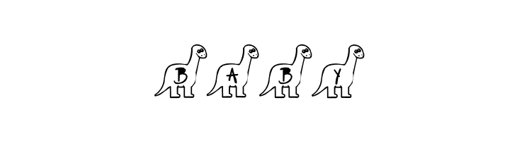 BillyBear Dinosaurs  Free Fonts Download