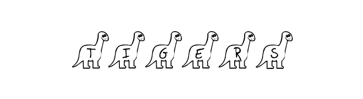 BillyBear Dinosaurs  Free Fonts Download