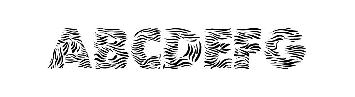 Zebra  Free Fonts Download