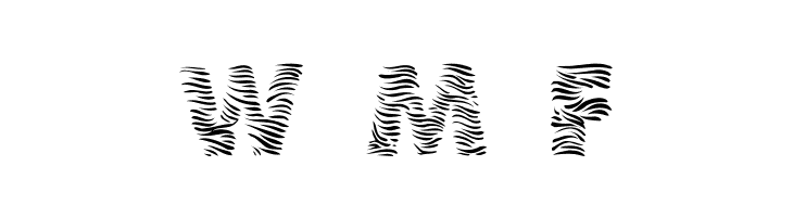 Zebra  Free Fonts Download