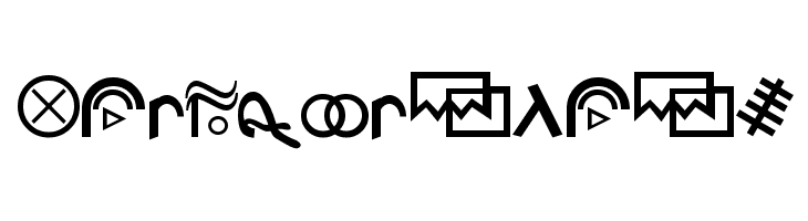 Hobo Signs  Free Fonts Download