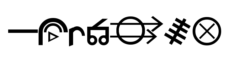 Hobo Signs  Free Fonts Download