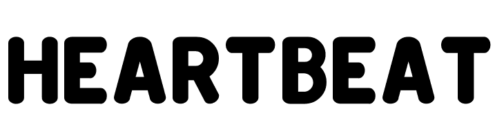 HEARTBEAT Creditverse Font