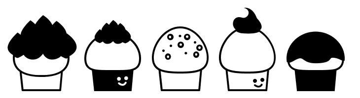 32cupcakes  Free Fonts Download