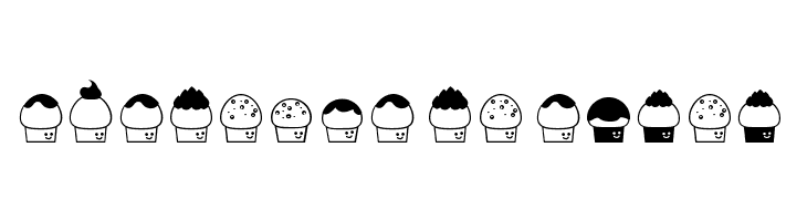 32cupcakes  Free Fonts Download