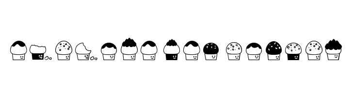 32cupcakes  Free Fonts Download