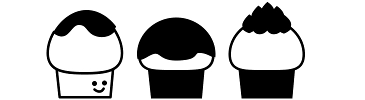 32cupcakes  Free Fonts Download