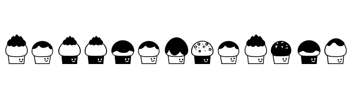 32cupcakes  Free Fonts Download