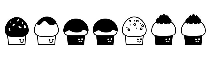 32cupcakes  Free Fonts Download