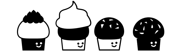 32cupcakes  Free Fonts Download