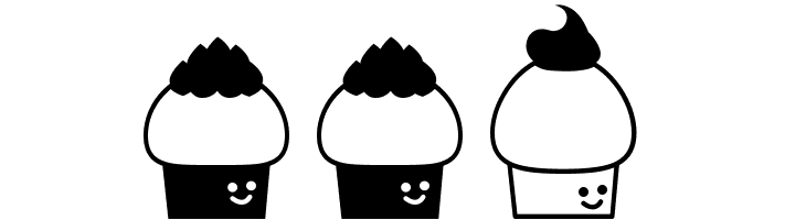 32cupcakes  Free Fonts Download