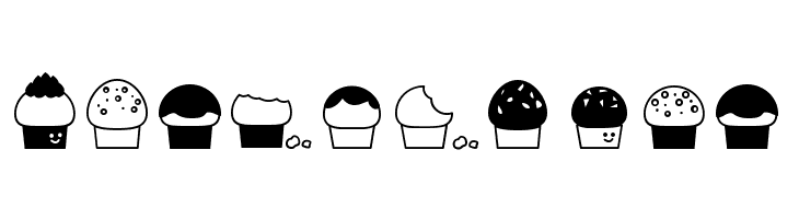 32cupcakes  Free Fonts Download