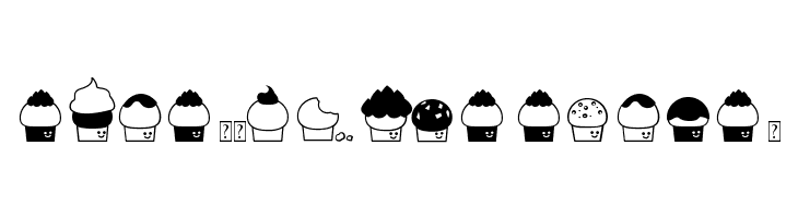 32cupcakes  Free Fonts Download