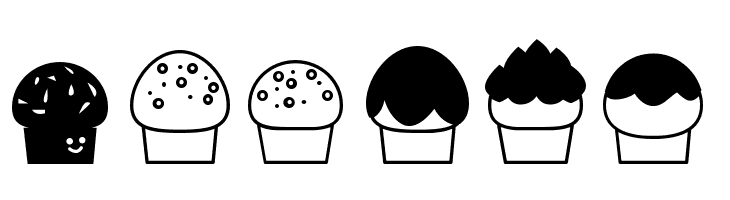 32cupcakes  Free Fonts Download