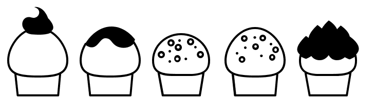 32cupcakes  Free Fonts Download