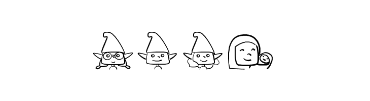 christmaspeopleding  Free Fonts Download