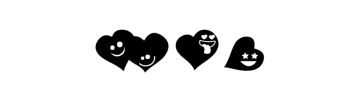 FluffyHeartsDing  Free Fonts Download