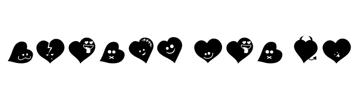 FluffyHeartsDing  Free Fonts Download