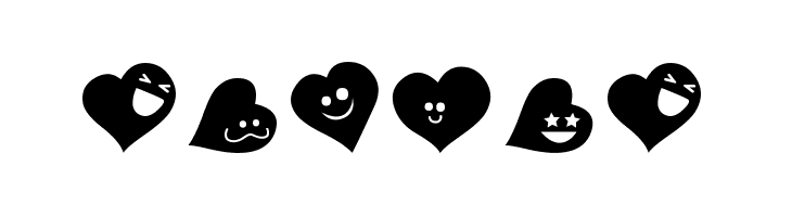 FluffyHeartsDing  Free Fonts Download