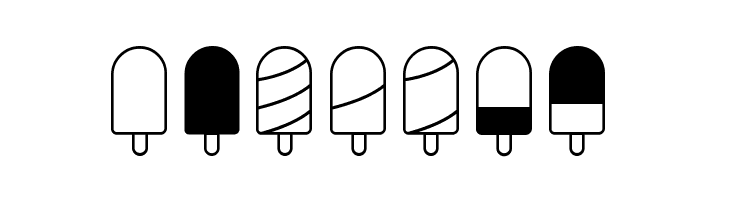 Ice Lolly Ding  Free Fonts Download