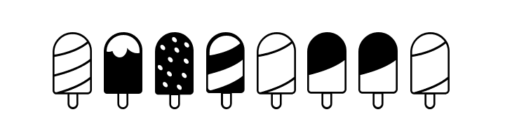 Ice Lolly Ding  Free Fonts Download