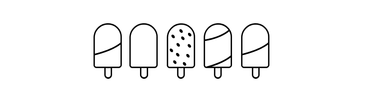 Ice Lolly Ding  Free Fonts Download