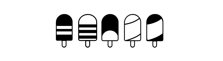 Ice Lolly Ding  Free Fonts Download