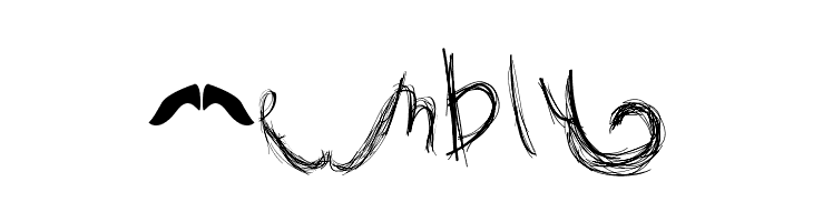 Mustache Gallery  Free Fonts Download