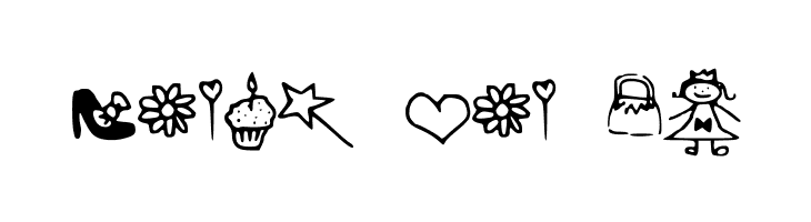 PrincessDings  Free Fonts Download