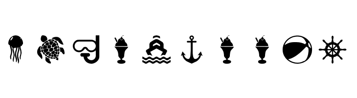 PiktoTea Regular  Free Fonts Download