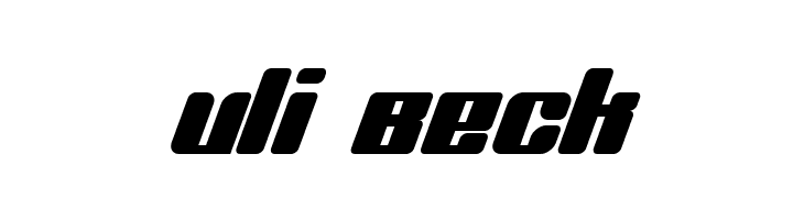 Uli%2BBeck BN Jinx Font