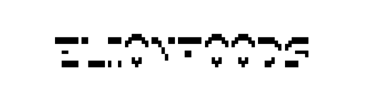 PixIllegible  Free Fonts Download