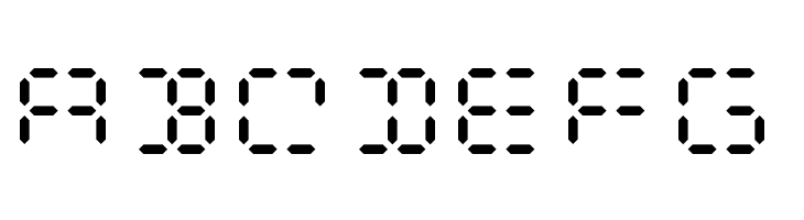 Calculatrix 12 Regular  Free Fonts Download