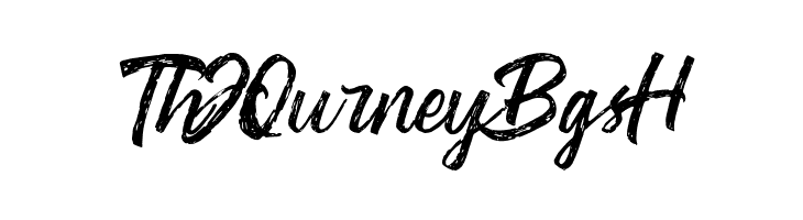 Washington ~ Rough Script DEMO Regular  Free Fonts Download