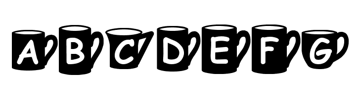 Coffee  Mugs  Free Fonts Download