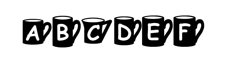 Coffee  Mugs  Free Fonts Download