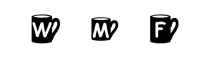 Coffee  Mugs  Free Fonts Download