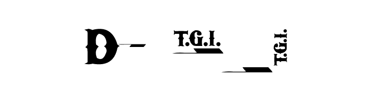 TGIFriday  Free Fonts Download