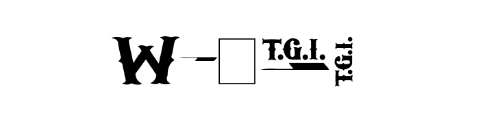 TGIFriday  Free Fonts Download