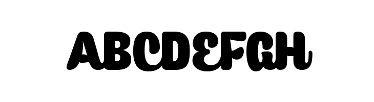 ABCDEFGH Caprica Script Upr Personal Use Font