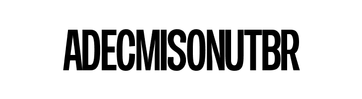 Duera PERSONAL USE Condensed Medium  Free Fonts Download