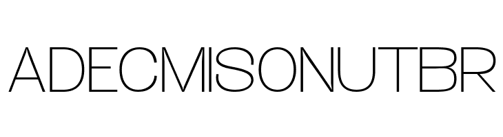 Duera PERSONAL USE Expanded Thin  Free Fonts Download