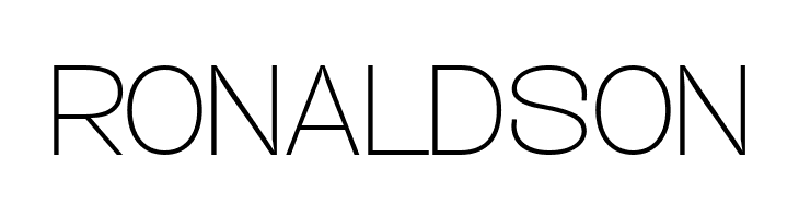 Duera PERSONAL USE Expanded Thin  Free Fonts Download