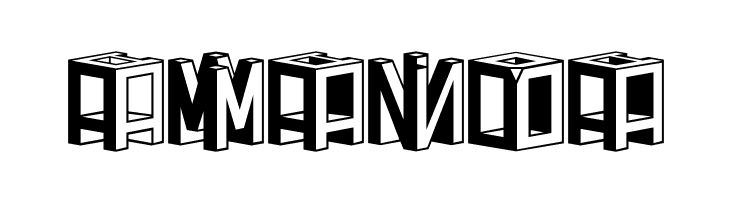 DDD Cubic  Free Fonts Download